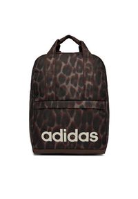 Adidas - adidas Plecak ADIDAS LINEAR ESSENTIALS GRAPHIC KD2183 Brązowy. Kolor: brązowy. Materiał: materiał #2