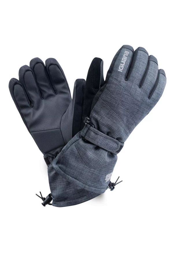 Rękawice narciarskie męskie Iguana Axel, Rozmiar L/XL. Materiał: poliester, materiał, polar. Sport: narciarstwo