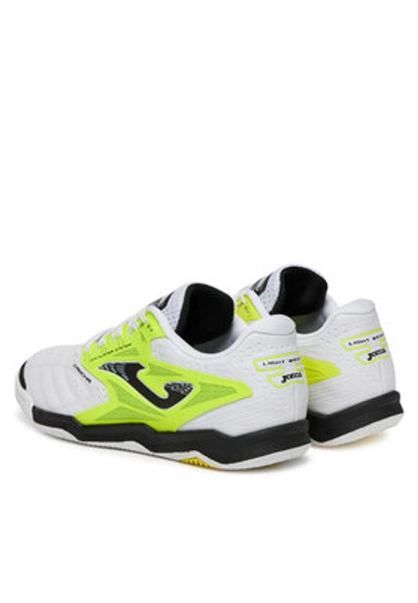 Joma Buty do piłki nożnej Cancha 2532 CANS2532IN Biały. Kolor: biały. Materiał: skóra