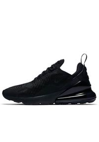Buty do chodzenia damskie Nike W Air Max 270. Zapięcie: sznurówki. Kolor: wielokolorowy, czarny. Materiał: materiał, syntetyk, tkanina. Szerokość cholewki: normalna. Model: Nike Air Max. Sport: turystyka piesza