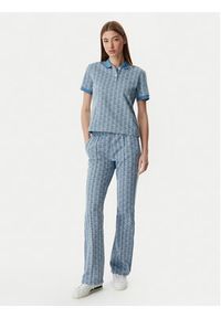 Lacoste Spodnie dresowe XF9313 Niebieski jasny Regular Fit. Kolor: niebieski. Materiał: syntetyk #5