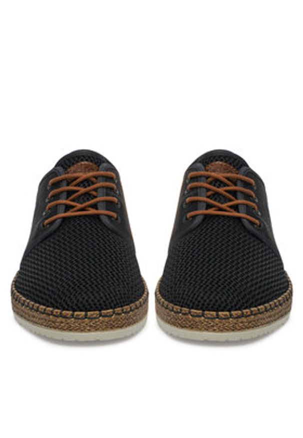 Rieker Półbuty CEO-B5249-00 Czarny. Kolor: czarny. Materiał: materiał