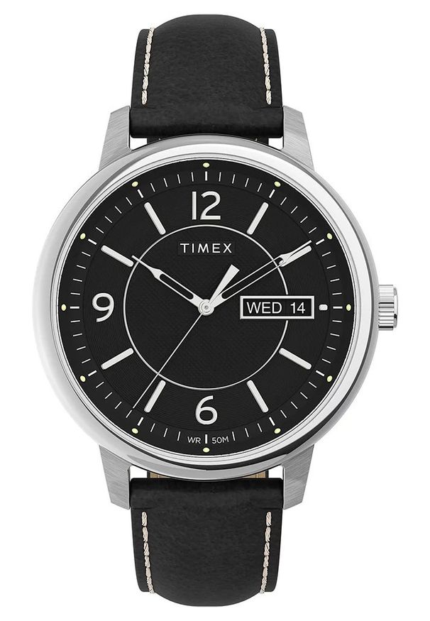 Timex - Zegarek Męski TIMEX Chicago TW2V29200. Materiał: skóra. Styl: retro, klasyczny, elegancki
