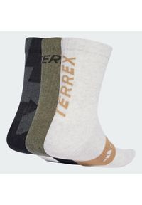 Adidas - Skarpety Terrex Multi 3 Pack. Kolor: biały, wielokolorowy, beżowy, czarny. Materiał: bawełna, materiał