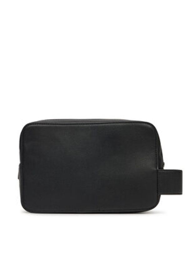 Guess Kosmetyczka PMLOPU P5239 Czarny. Kolor: czarny. Materiał: skóra