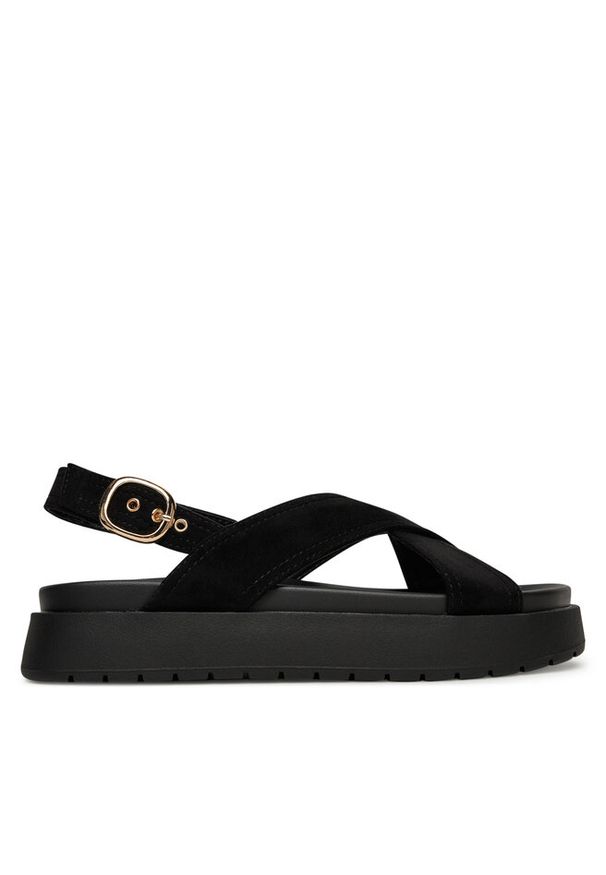 Jenny - Sandały JENNY. Kolor: czarny