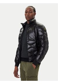 Blauer Kurtka puchowa 25WBLUC03075 Czarny Regular Fit. Kolor: czarny. Materiał: syntetyk