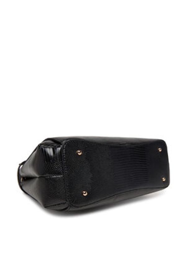 Guess Torebka Melinda HWKL99 33060 Czarny. Kolor: czarny. Materiał: skórzane