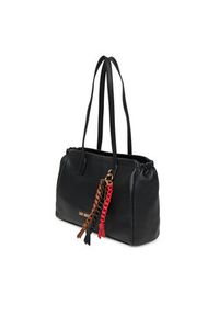 Love Moschino - LOVE MOSCHINO Torebka JC4306PP0MK1100A Czarny. Kolor: czarny. Materiał: skórzane