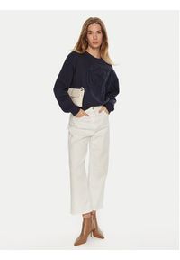 Guess Bluza W4BQ07 K9Z21 Granatowy Regular Fit. Kolor: niebieski. Materiał: bawełna, syntetyk #5