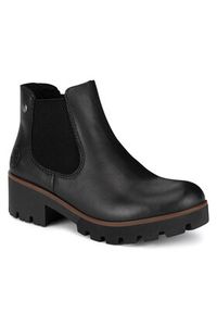 Rieker Botki 79265-02 Czarny. Kolor: czarny. Materiał: skóra #7