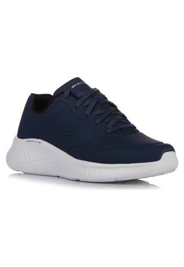 skechers - Buty do chodzenia męskie Skechers Skech lite Pro Nul. Kolor: niebieski. Materiał: syntetyk, materiał. Szerokość cholewki: normalna. Sport: turystyka piesza