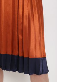 Born2be - Pomarańczowa Spódnica Naexalim. Kolor: pomarańczowy. Styl: klasyczny #3