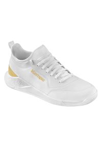 KEMPA - Dziecięce buty halowe Kempa Kourtfly Glory. Kolor: żółty, biały, wielokolorowy. Sport: piłka ręczna #1