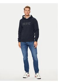 s.Oliver Bluza 2150161 Granatowy Regular Fit. Kolor: niebieski. Materiał: bawełna, syntetyk #7