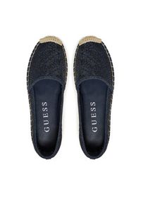 Guess Espadryle FLJODY DEN14 Granatowy. Kolor: niebieski. Materiał: materiał #5