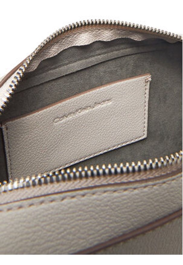 Calvin Klein Jeans Torebka Minimal Monogram Camera Bag 20 LV04K3162G Écru. Materiał: skórzane