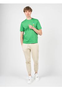 Pepe Jeans Spodnie "David Jogg" | PM211478 | David Jogg | Mężczyzna | Beżowy. Okazja: na co dzień. Kolor: beżowy. Materiał: bawełna. Wzór: nadruk. Styl: casual