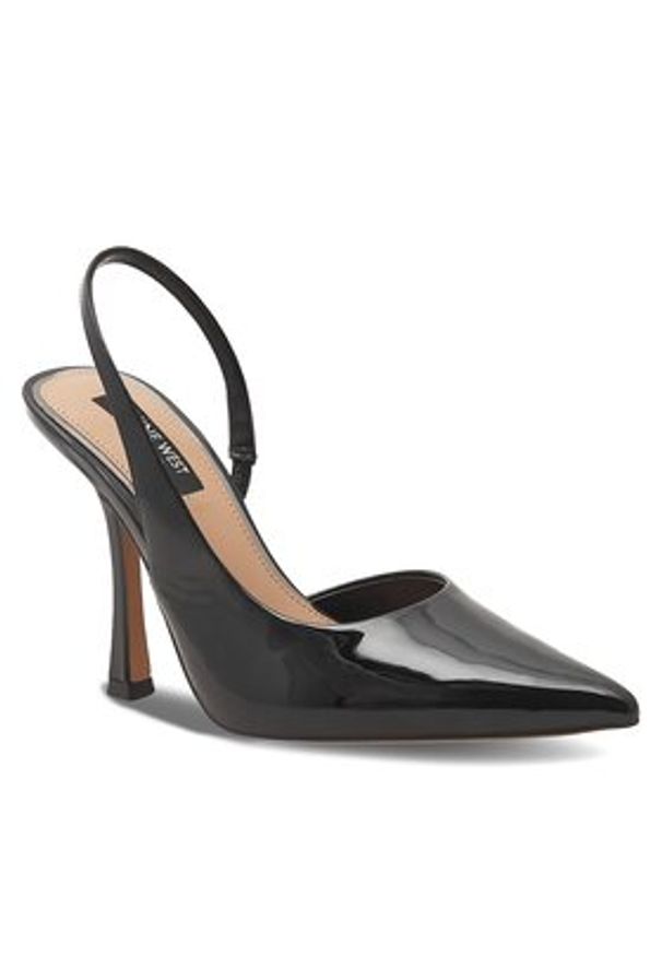 Nine West Sandały WFA2689-1 Czarny. Kolor: czarny. Materiał: syntetyk