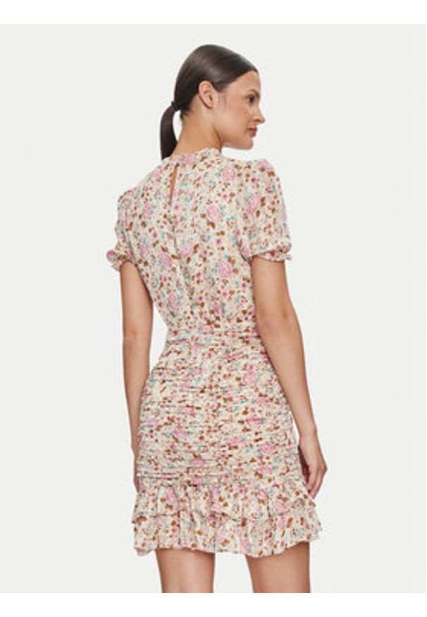 Guess Sukienka codzienna W4YK41 WGBL2 Różowy Regular Fit. Okazja: na co dzień. Kolor: różowy. Materiał: syntetyk. Typ sukienki: proste. Styl: casual