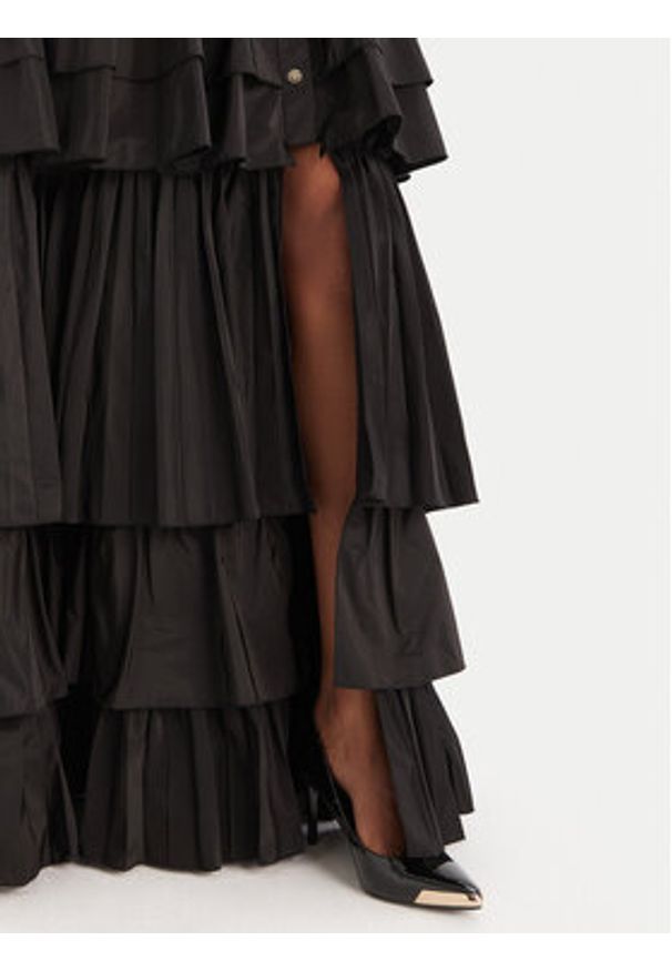 Babylon Spódnica maxi MF0503 Czarny Regular Fit. Kolor: czarny. Materiał: syntetyk