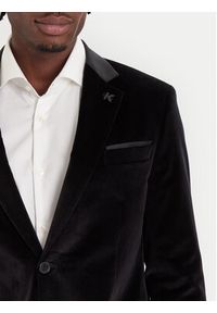 Karl Lagerfeld - KARL LAGERFELD Marynarka 155244 554000 Czarny. Typ kołnierza: dekolt w karo. Kolor: czarny. Materiał: bawełna #5