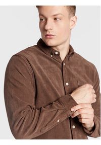 Redefined Rebel Koszula Sean 184058 Brązowy Regular Fit. Kolor: brązowy. Materiał: bawełna #3