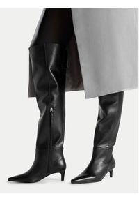 Gino Rossi Kozaki TONI-116142 Czarny. Kolor: czarny. Materiał: skóra #7