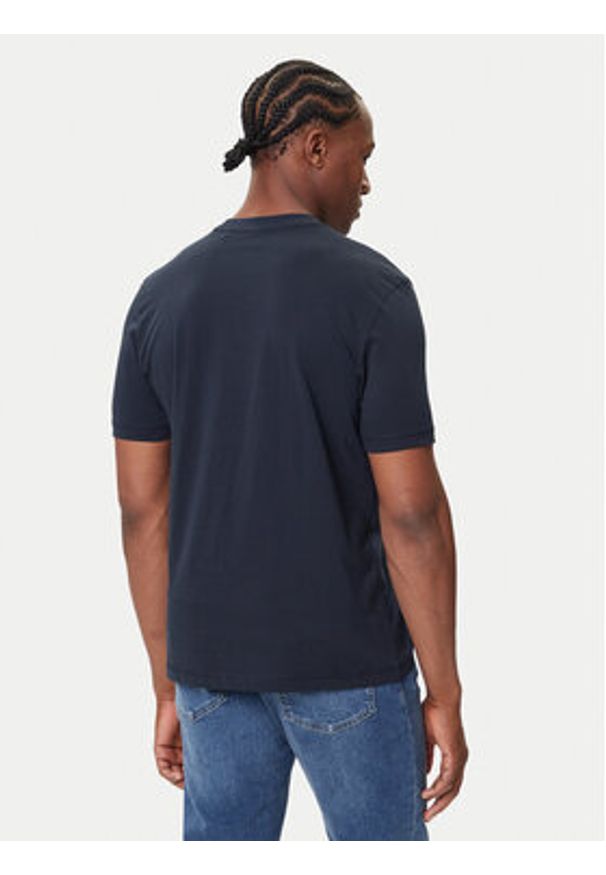 BOSS T-Shirt Te_Container 50546920 Granatowy Regular Fit. Kolor: niebieski. Materiał: bawełna