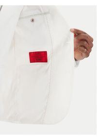 Hugo - HUGO Garnitur Henry 50559672 Kremowy Slim Fit. Kolor: kremowy. Materiał: bawełna #8