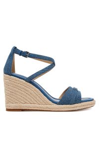 MICHAEL Michael Kors Espadryle Mandy 40S5MAMS2D Niebieski. Kolor: niebieski. Materiał: materiał