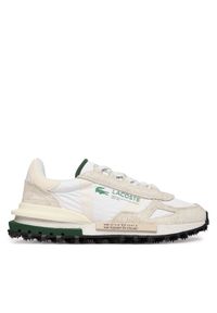 Lacoste Sneakersy Elite Active 51SFA0171 Biały. Kolor: biały. Materiał: skóra, zamsz #1