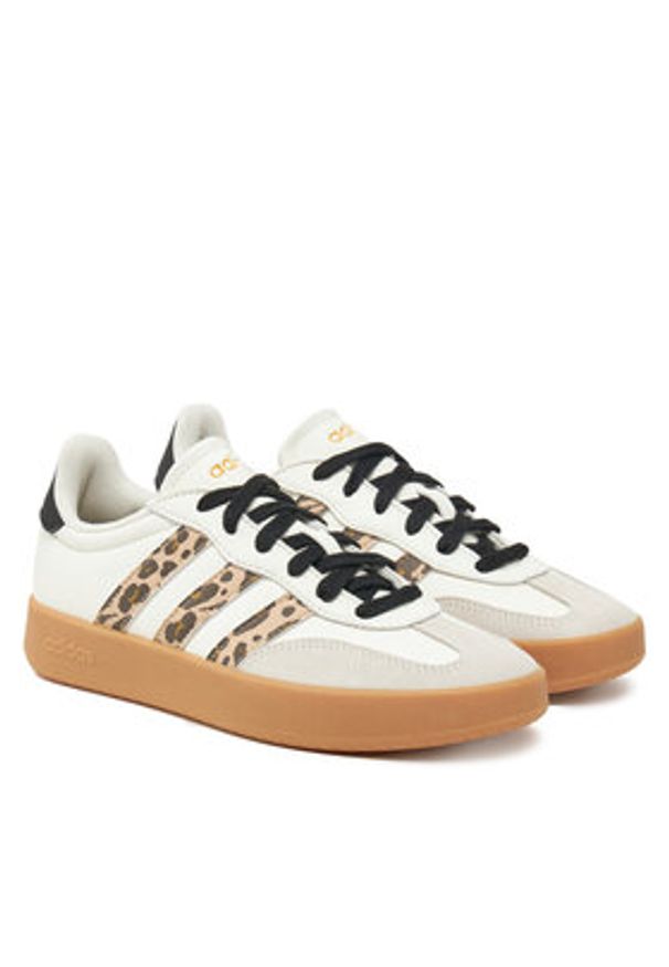 Adidas - adidas Sneakersy Barreda JQ2296 Biały. Kolor: biały. Materiał: skóra