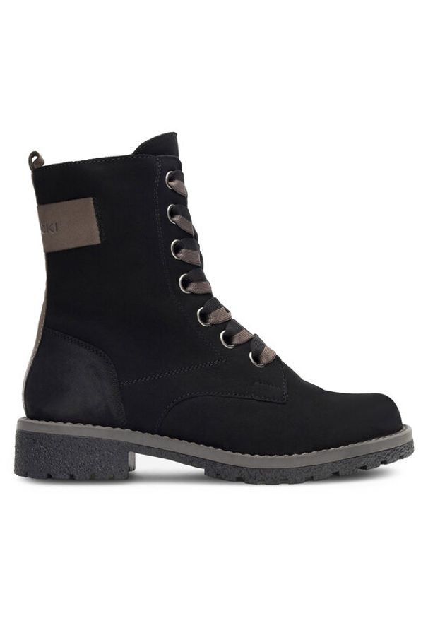 Lasocki Trzewiki WI16-GIRO-01 Czarny. Kolor: czarny. Materiał: skóra