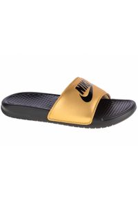 Nike Wmns Benassi JDI 343881-014. Kolor: złoty. Materiał: syntetyk #1