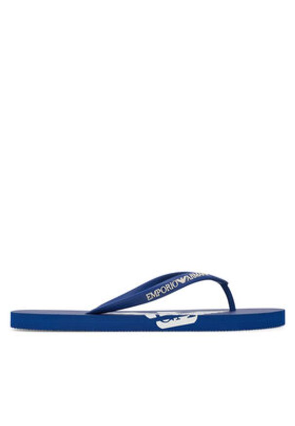 Emporio Armani Japonki XVQS08 XN746 U540 Niebieski. Kolor: niebieski. Materiał: syntetyk