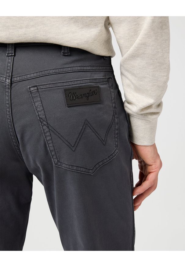 Wrangler - MESKIE SPODNIE WRANGLER TEXAS FADED BLACK 112362479