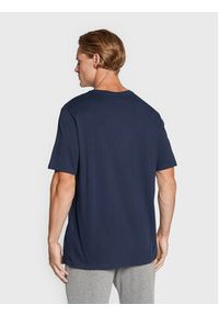 skechers - Skechers T-Shirt Big Adventure MTS334 Granatowy Regular Fit. Kolor: niebieski. Materiał: bawełna