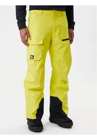 Quiksilver Spodnie snowboardowe Utility EQYTP03235 Żółty Modern Fit. Kolor: żółty. Materiał: syntetyk. Sport: snowboard #1