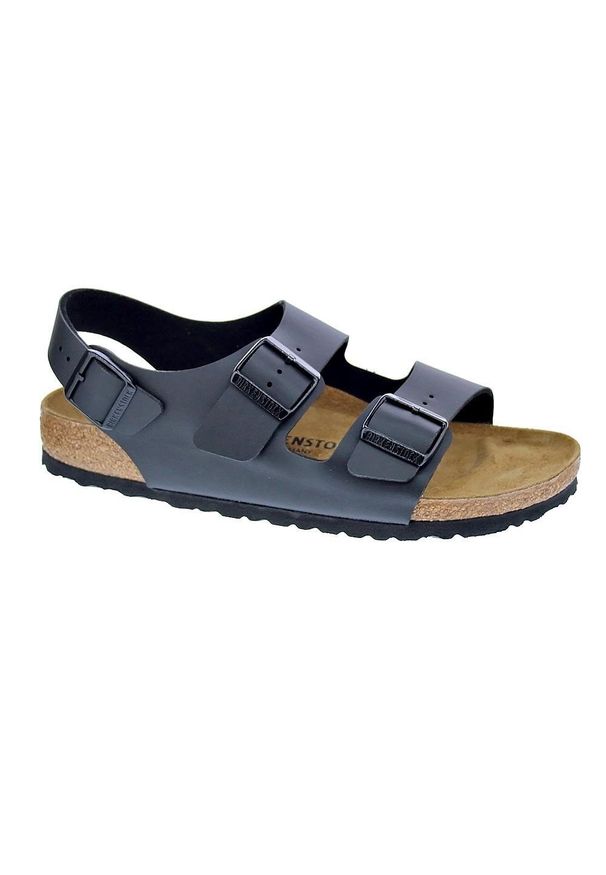 Buty do chodzenia męskie Birkenstock 034793. Zapięcie: klamry. Kolor: czarny. Materiał: syntetyk, materiał