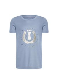 IMPERIAL RIDING - Koszulka techniczna dla dzieci Imperial Riding Hally. Kolor: wielokolorowy, niebieski, szary #1