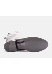 Marco Shoes Kozaki z suwakiem oraz elastyczną gumą czarne. Kolor: czarny. Materiał: guma #9
