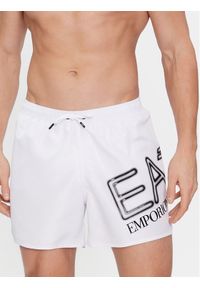 EA7 Emporio Armani Szorty kąpielowe 902000 4R736 0001 Biały. Kolor: biały. Materiał: syntetyk #1