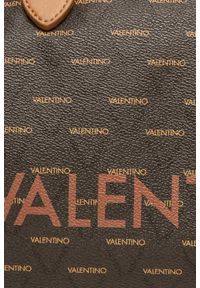 Valentino by Mario Valentino - VALENTINO Duży brązowy kuferek Liuto. Kolor: brązowy #2