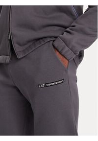 EA7 Emporio Armani Dres 7M000940 AF10377 U8117 Szary Modern Fit. Kolor: szary. Materiał: bawełna #5