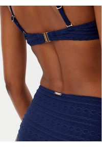 SELMARK - Selmark Dół od bikini BM002 Granatowy. Kolor: niebieski. Materiał: syntetyk