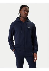 Jack & Jones Bluza College Logo 12288363 Granatowy Regular Fit. Kolor: niebieski. Materiał: bawełna #1