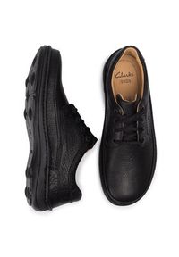 Clarks Półbuty Nature Three 203390087 Czarny. Kolor: czarny. Materiał: skóra #6