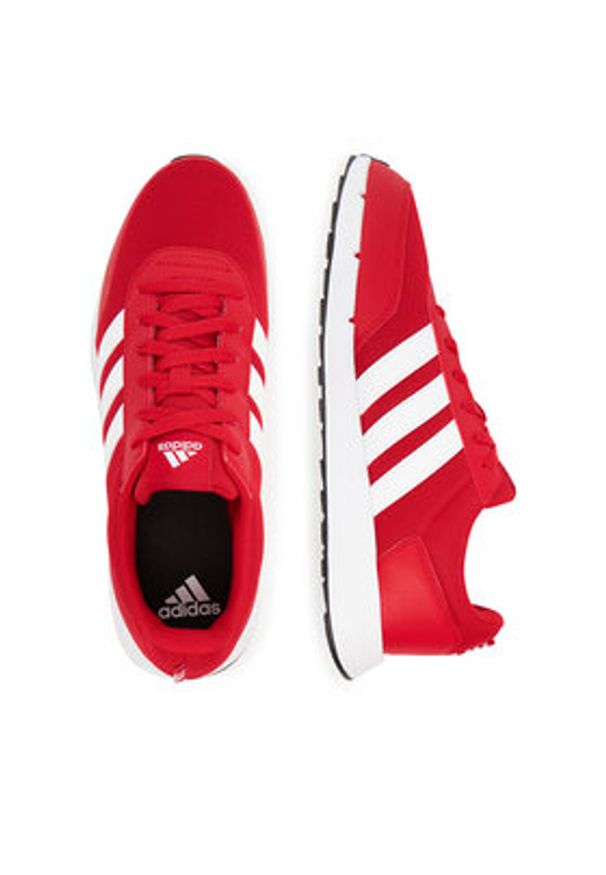 Adidas - adidas Sneakersy RUN 50S JQ4516 Czerwony. Kolor: czerwony. Materiał: materiał. Sport: bieganie