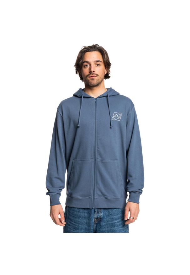DC Shoes - Bluza na zamek dla Mężczyzn PALLET ZH Niebieski. Kolor: niebieski. Materiał: materiał, poliester, bawełna. Sport: skateboard